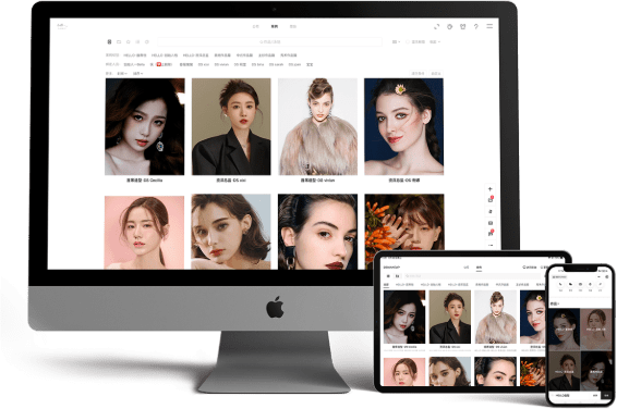 妆造作品展示谈单